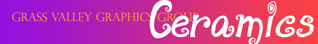 Ceramics by E.J. Gold & the Grass Valley Graphics Group