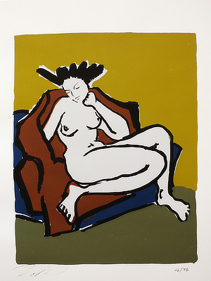 Odalisque VIII, 1987 by E.J. Gold